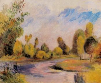 Pierre Auguste Renoir : Banks of a River